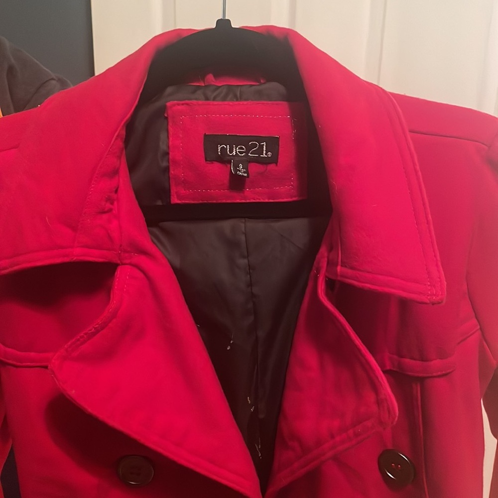 Small Red Rue 21 Button Jacket - Picture 3 of 3